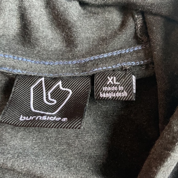 Men’s  XL Summer weight hoodie by BURNSIDE - Picture 2 of 3